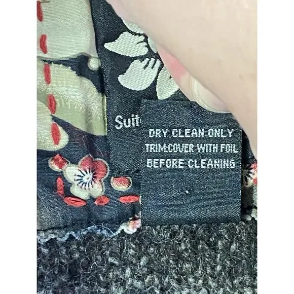 Lucky Brand Y2K Hooded Cardigan Sweater Women’s XL 100% Wool 90’s Grunge Retro - Picture 4 of 11